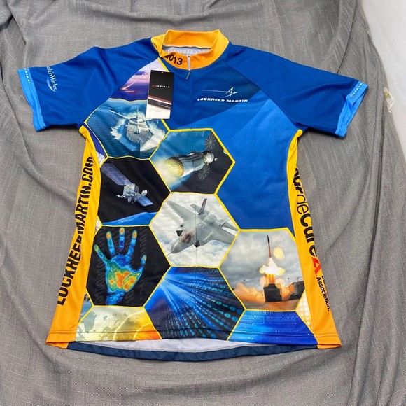 Primal LOCKHEED MARTIN 2013 Sport cut cycling jersey  Women's 3XL NWT - Picture 1 of 10